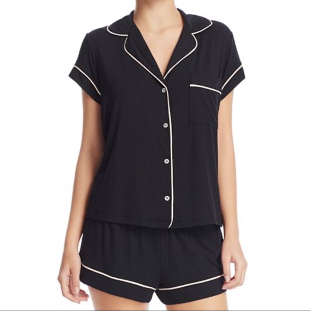 Eberjey Gisele black pajama set
